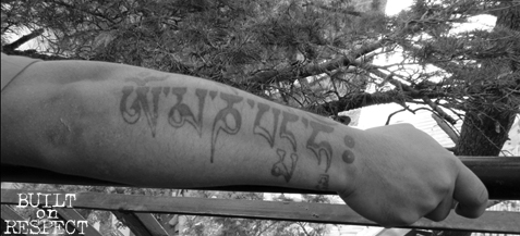 Tattoos of Tibetan Refugees: Tashi O.